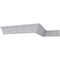 Ekena Millwork 4 1/8"H x 3 5/8"P x 5 1/2"F x 94 1/2"L Kendall Crown Moulding MLD04X04X06KD - alternate 3